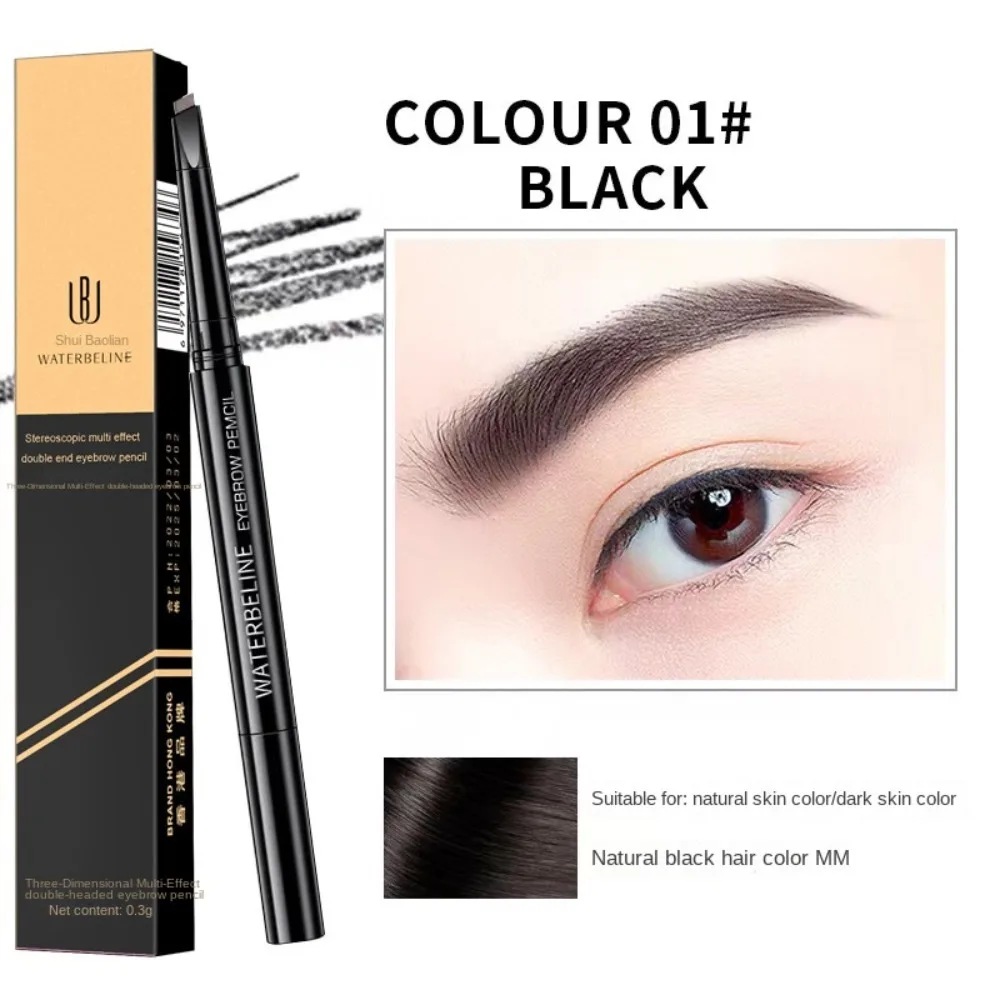 

Makeup Tool Double Head Eyebrow Pen Women Waterproof Eyebrow Tattoo Pencil Natural Longlasting Eyebrow Stick Cosmetic Beginner