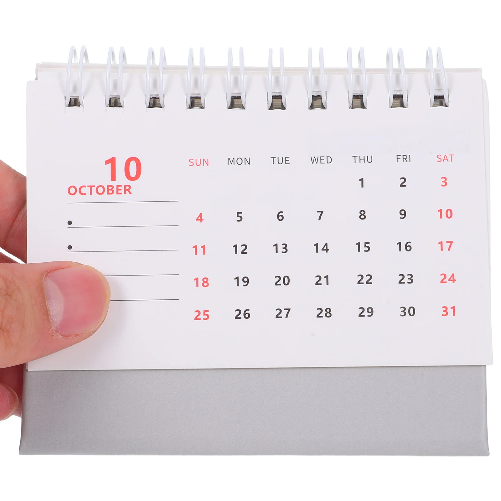 

Мини-настольный календарь 2026, стоячий флип-дизайн, плавное письмо, ежемесячный планировщик для офисного стола, поставка домашней организации