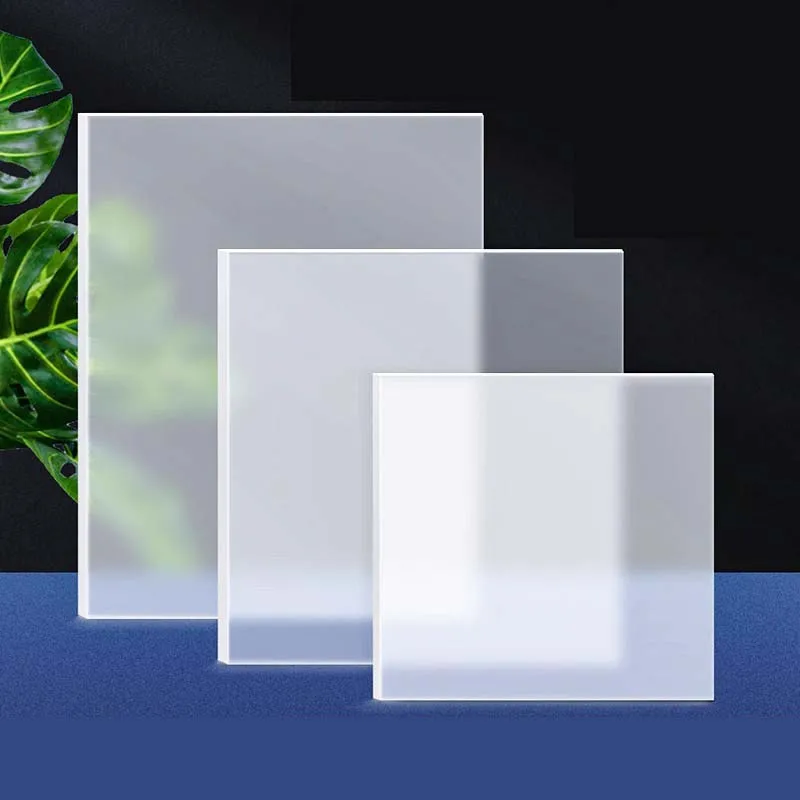 

Single/Double Side Frosted Translucent Acrylic Sheet Frosted Cast Plexiglass Plastic Board PMMA sheet Thick2mm 3mm 5mm 8mm 10mm
