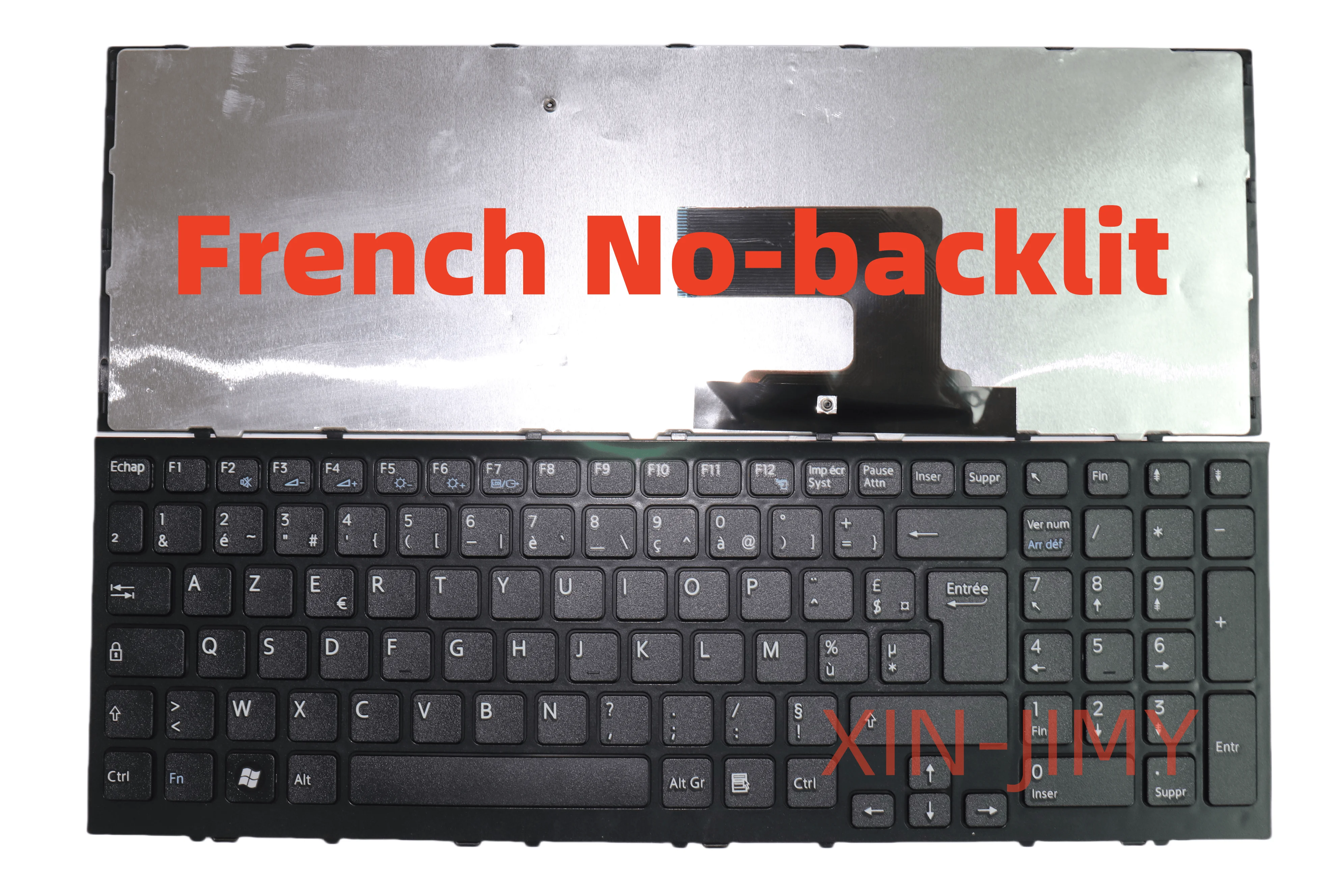 

French Keyboard for SONY VPC-EE Series BLACK FRAME BLACK PN: V116646A 9Z.N5CSQ.001 SB0SQ 01 AENE7U00020 20100403 NEW Keyboard
