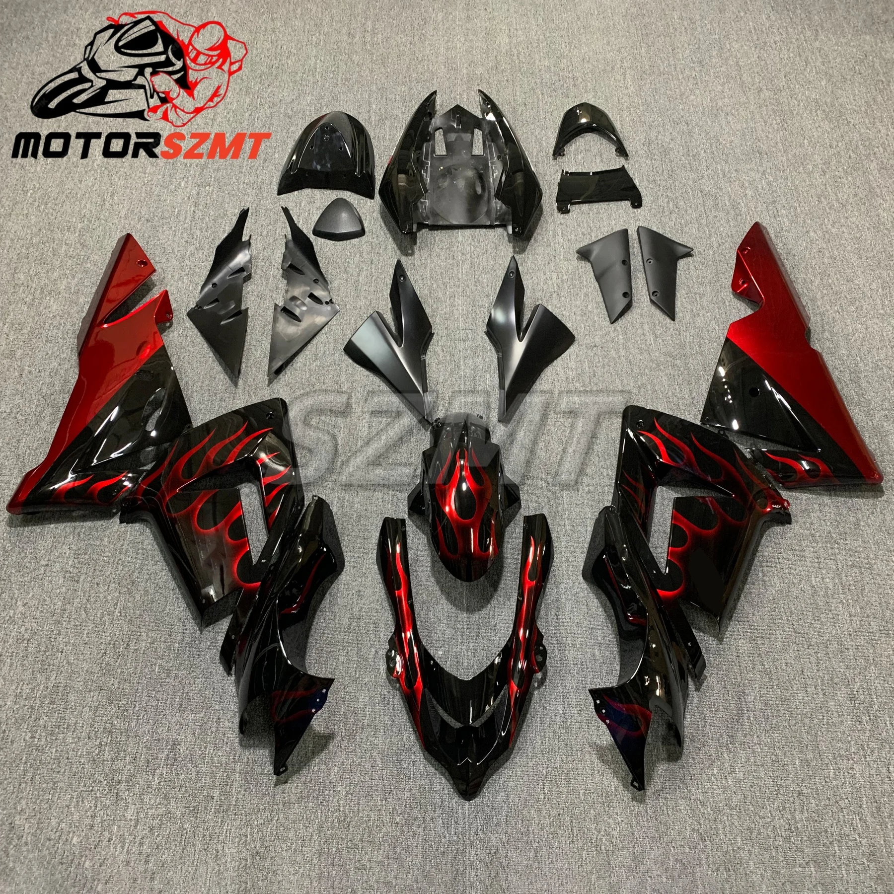 Fit for KAWASAKI 2004-2005 anding 04 05 ABS Plastic Motorcycle Fairing Kit Sportbike Body Rebuild Street Sport Bodywork purple