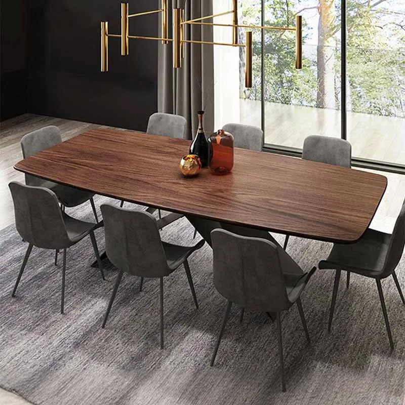 Living Room Dining Table Party Study Floor Kitchen Center Dining Table Rectangular Big Design Tavoli Da Pranzo Home Furniture