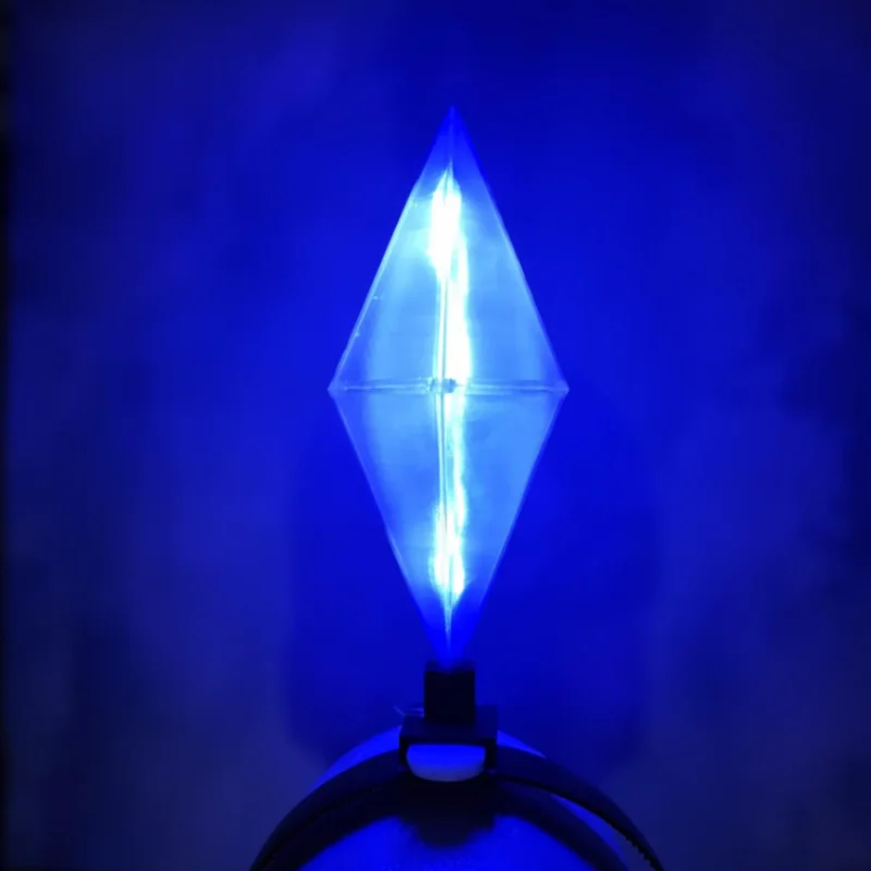 عصابة رأس لمبة مضيئة احتفالية - ربطة شعر متوهجة للعطلات لعيد الميلاد والكوسبلاي والمناسبات تحت عنوان.accesorios del cabello para niños