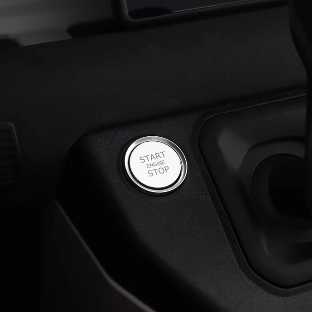 For Land Rover Defender 2020-2026 One Key Start Sticker Ignition Switch Button Sticker Interior Accessories