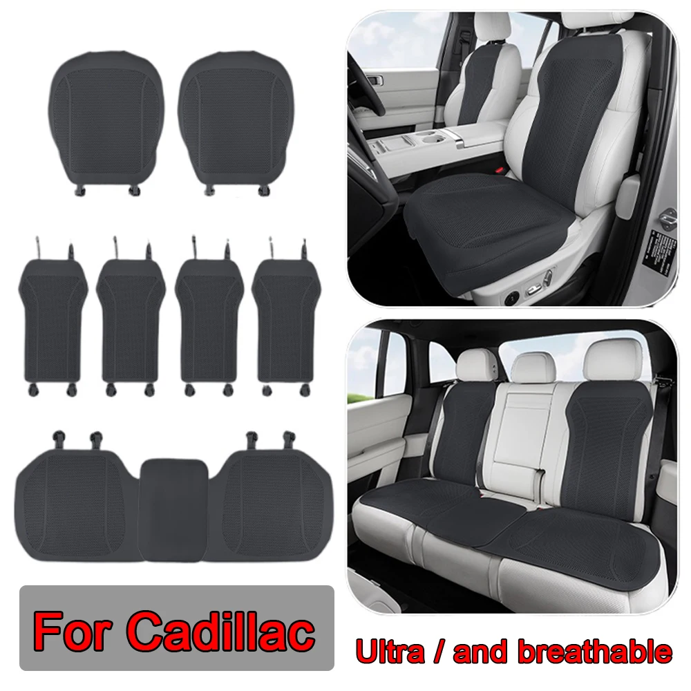 

Upgraded New Car Seat Cushion Four-season Universal Car Seat Cover For Cadillac Escalade CTS ATS SRX STS XT5 XT4 XT6 XTS CT4 CT5