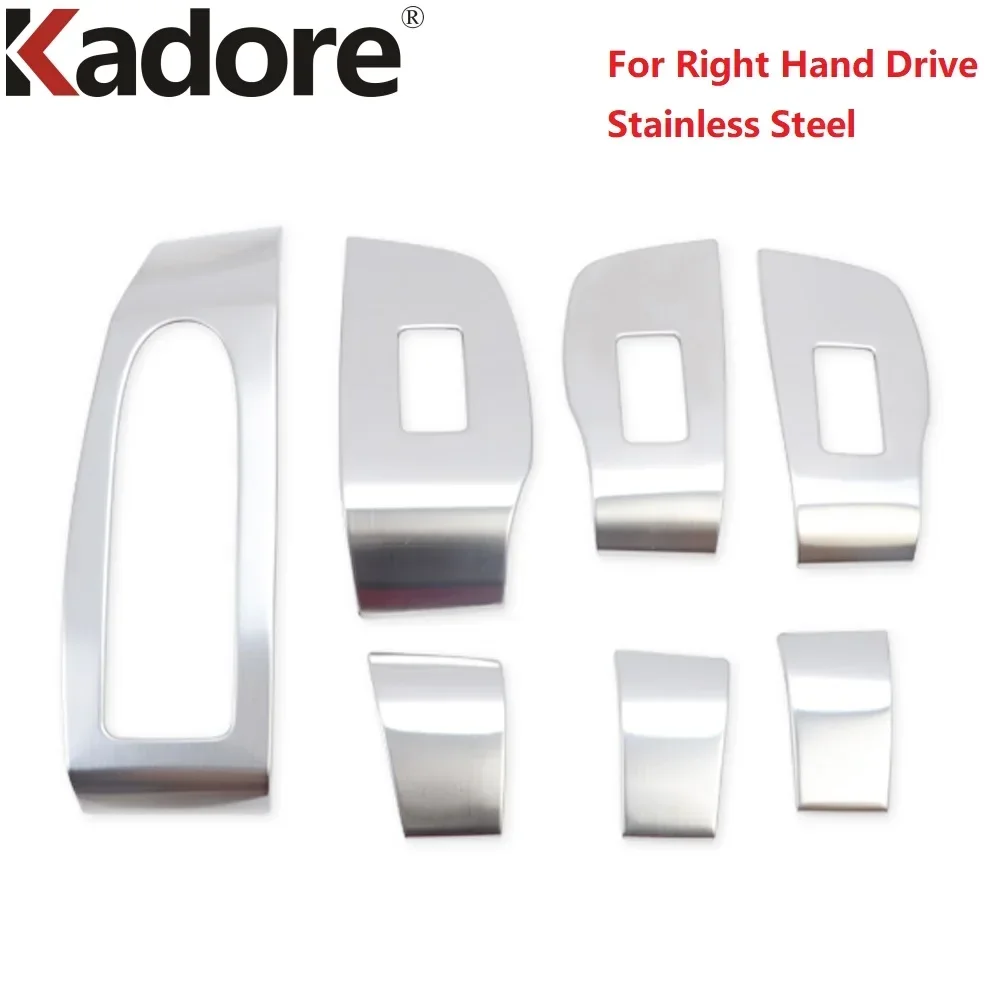 نافذة الباب الداخلي للسيارة رفع التبديل غطاء لوحة أزرار الكسوة لمازدا CX30 CX-30 2020-2023 2024 ألياف الكربون الداخلية اكسسوارات #5