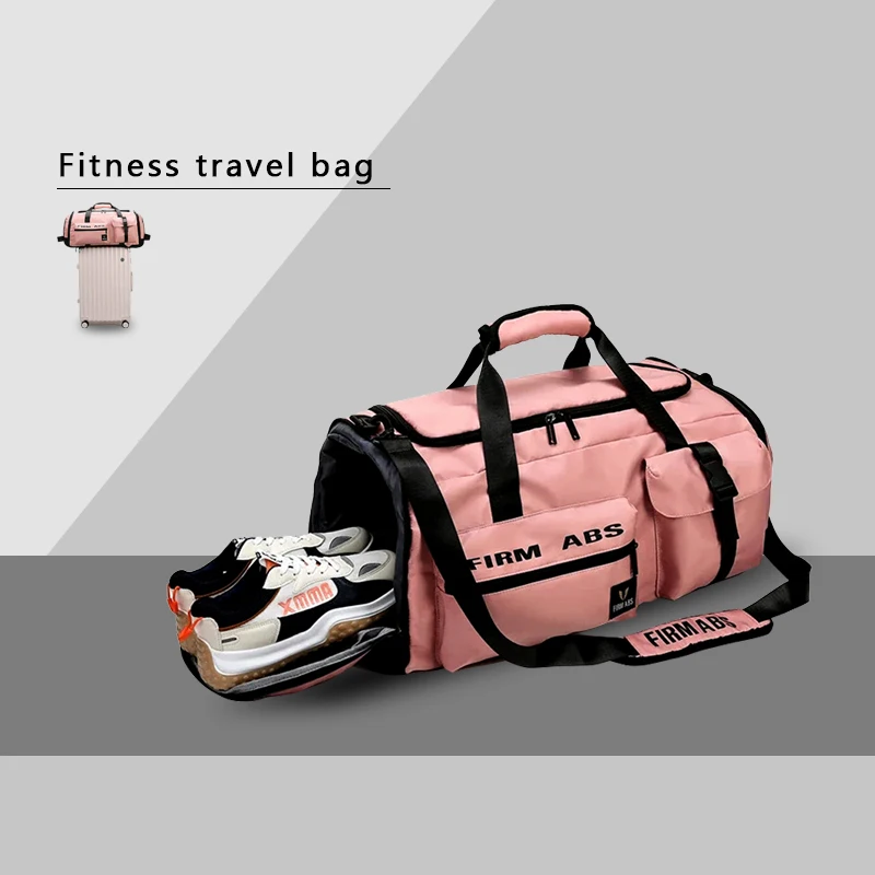 

1 шт., мужская спортивная сумка 3-в-1, спортивная дорожная сумка с отделением для обуви, водонепроницаемый дорожный рюкзак, ночная сумка для выходных