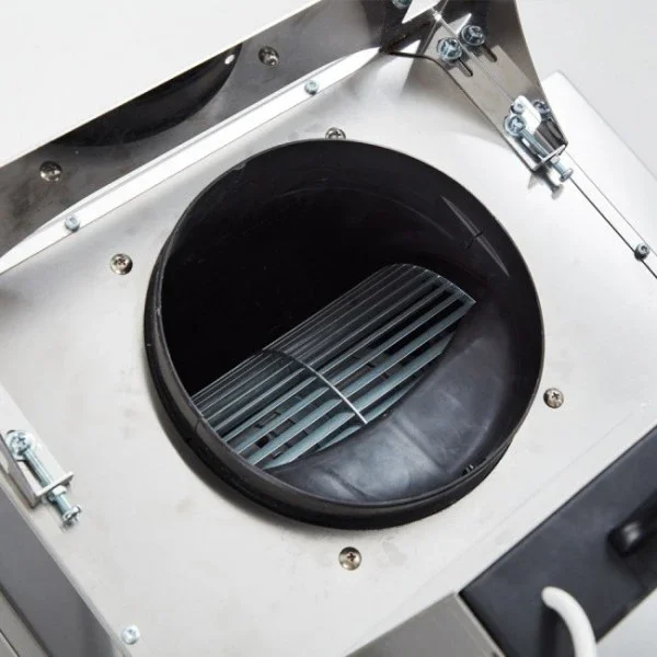 Modern Design Stainless Steel Kitchen Extractor Range Hood with High Power Touchscreen Mobile