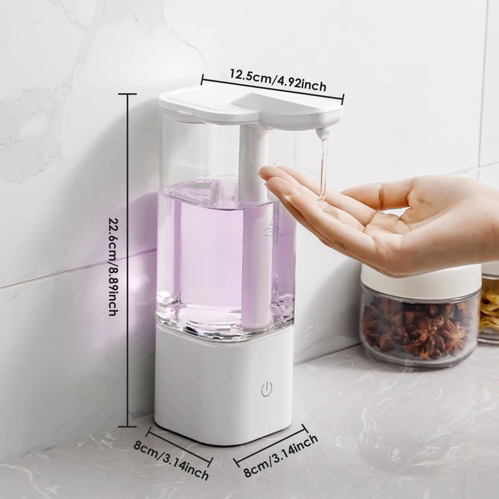 LAOPAO Automatic Sensor Hand Sanitizer Machine Dish Soap Machine Body Wash Shampoo Smart Distance Sensing Kitchen