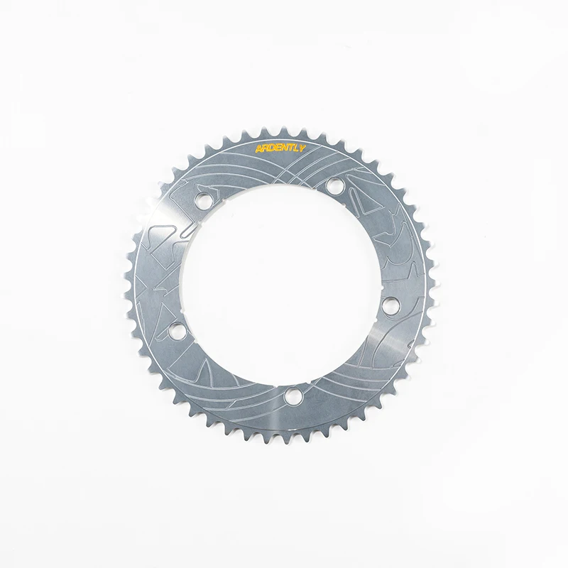 ARDENTLY Bike Chainring 144BCD Fixed Gear Track Bicycle Single Disc Gear 48 Tooth Chainwheel Crankset Tooth Plate NEW Accessorie