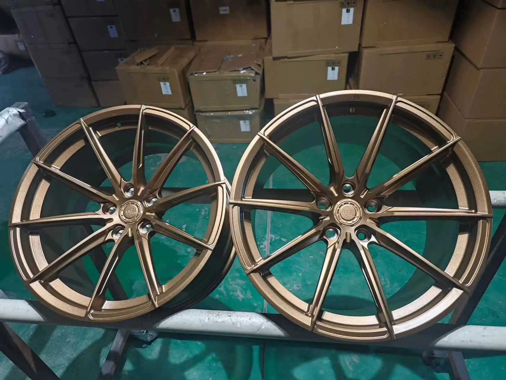 جنوط عجلات مقعرة سوداء مزورة 18x8.5 19x9 19x10 20x8.5 20x9 20x10 20x11 5x114.3 لسيارات BMW G80 M3 Model3 Benzamg Cls63 Audi RS5