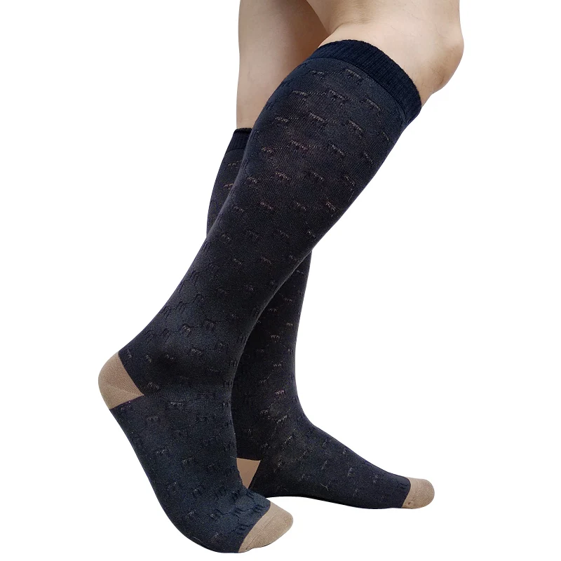 Softy Tube Socks Male Dress Socks Knee High Gifts For Man Hose Exotic Formal Wear Tube Socks Fashion Male Sports Stocking