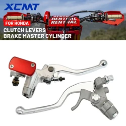 Motorcycle Hydraulic Brake Lever And Clutch Handle Lever For Honda CR125R CR250R CRF 250X 450X 250R 450R 250RX 450RX 125F - 250F