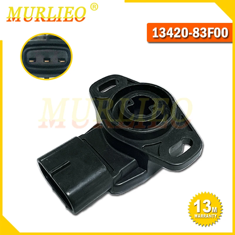 13420-83F00 Throttle Position Sensor TPS For Suzuki Grand Vitara GM Tracker 1999-2006 1.6L 2.0L 2.5L 2.7L 13420-77J10 1342083F00