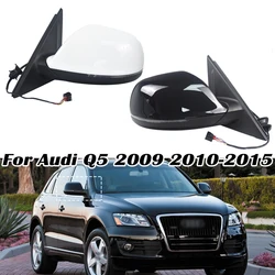 Car Accessories Side Rearview Mirror For Audi Q5 2009 2010 2011 2012 2013-2015 Auto Rear View Mirror Reversing Mirror Assembly