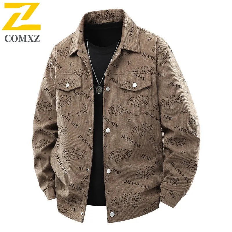 

COMXZ Men Trendy Jacket Leisure 2025 Windproof Outdoor Adventure Cycling Climbing Jacket Lightweight Breathable Outerwear