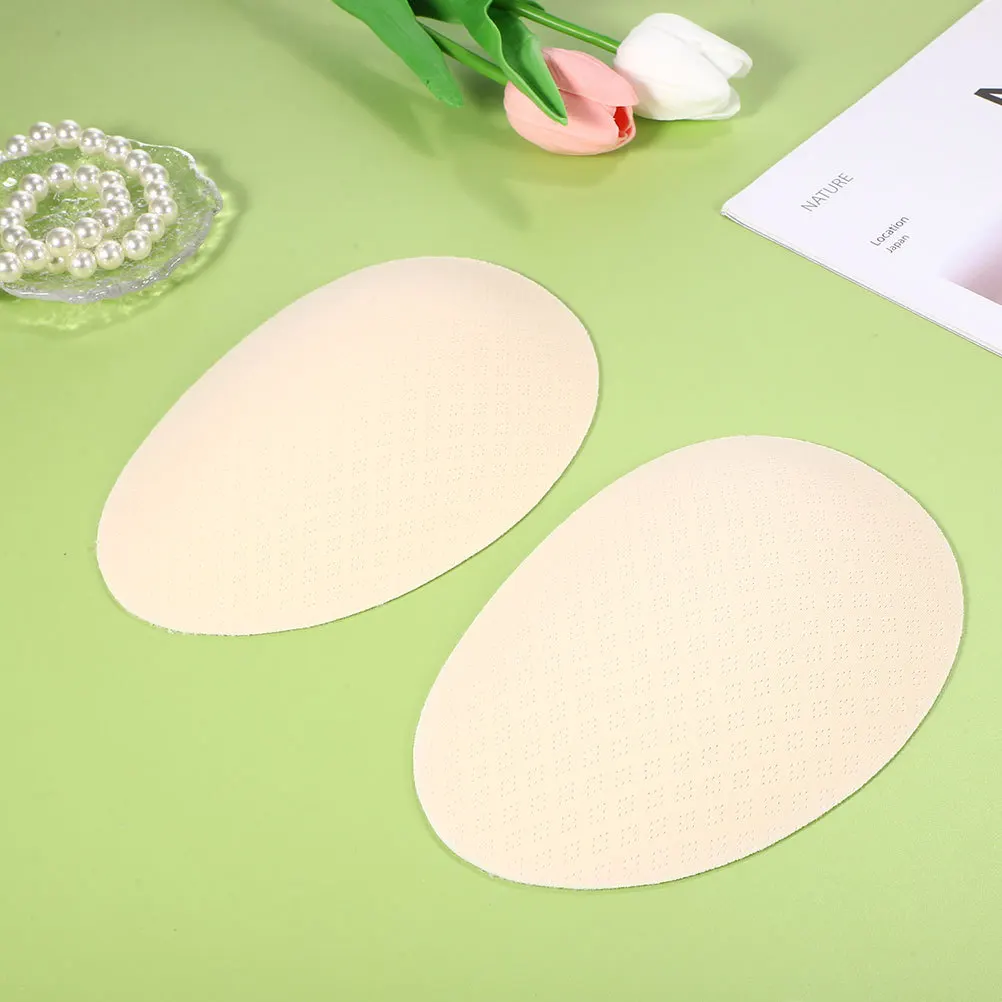 Almofadas intensificadoras de bunda para mulheres, 2 peças, reforço de quadril falso, proteção da pele, látex ajustável, inserção jeans, acolchoamento