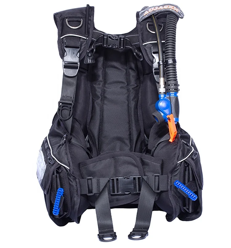 Jacket Style Scuba Diving BCD Ideal for Beginners With Quick-Release Weight Integrated Pocket