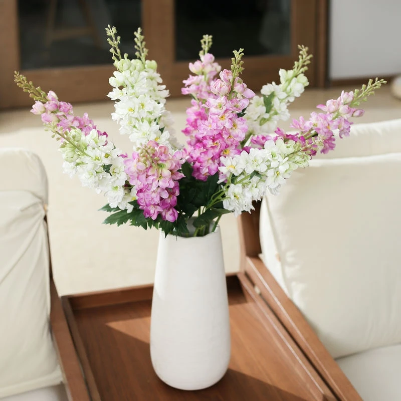 70CM Long Stem Hyacinthus Artificial Filament Delphinium Home Living Room Vase Flower Arrangement Craft Wedding Decoration