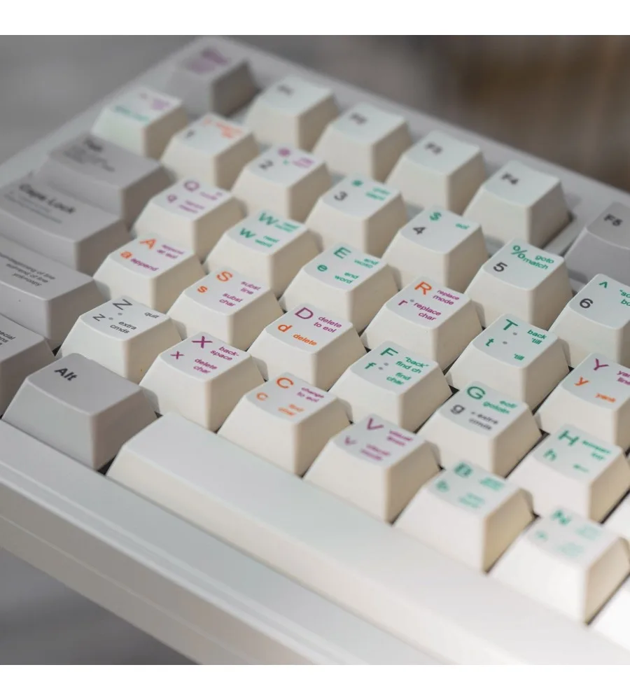 Sublimation Cherry Original Highly Adaptable 61/64/81 Programmer Mechanical Keyboard Keycap 143 Keys PBT