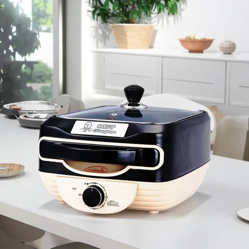 Multifunctional Electric Food Steamer Black Rice Sweet Potato Fish Cake Cooker Nutritious Water Boiler Kitchen Appliance
