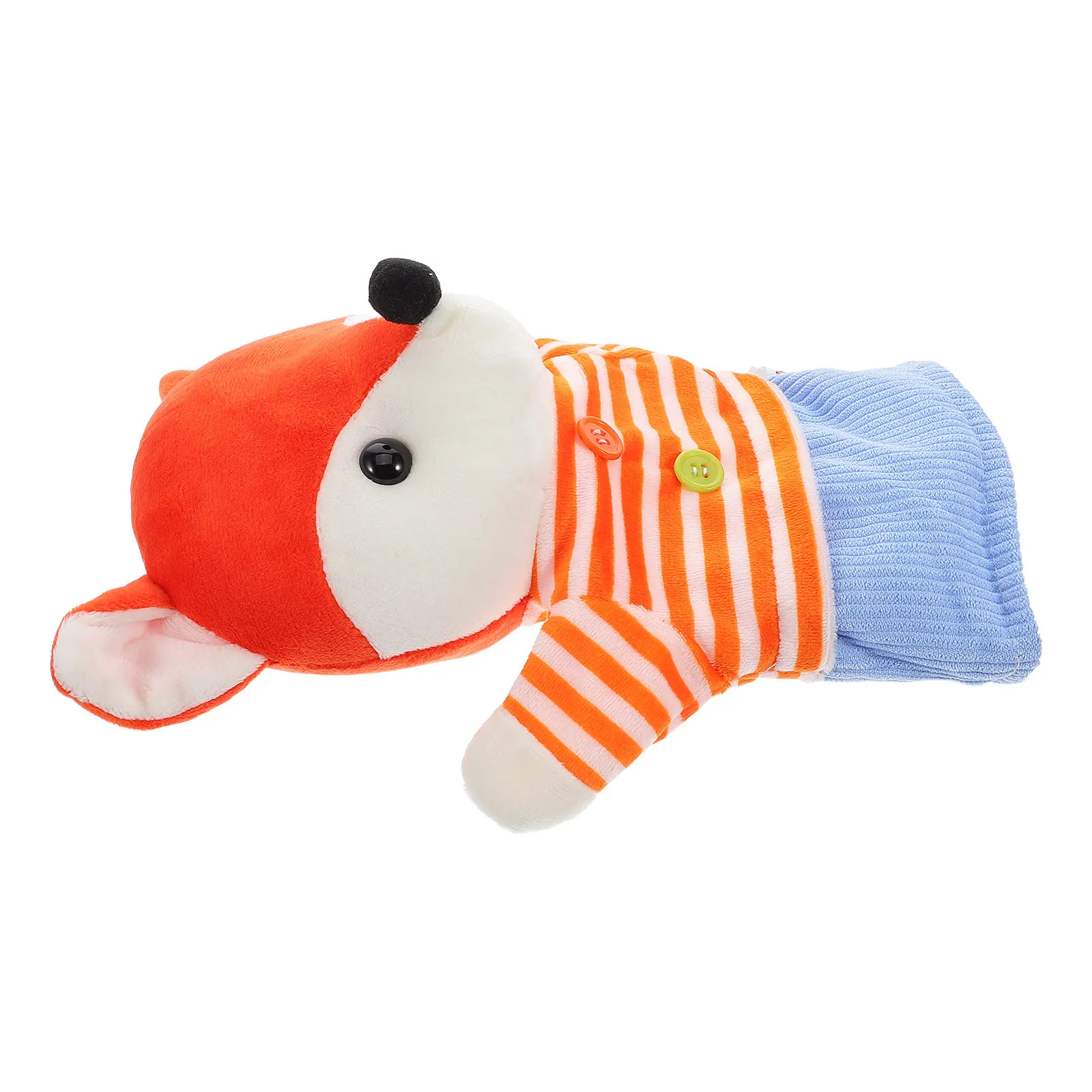 

Fox Hand Puppets Soft Cartoon Animal for Teaching Storytelling Parent Child Pretend Play Educational Puppet Fox Hand Puppets