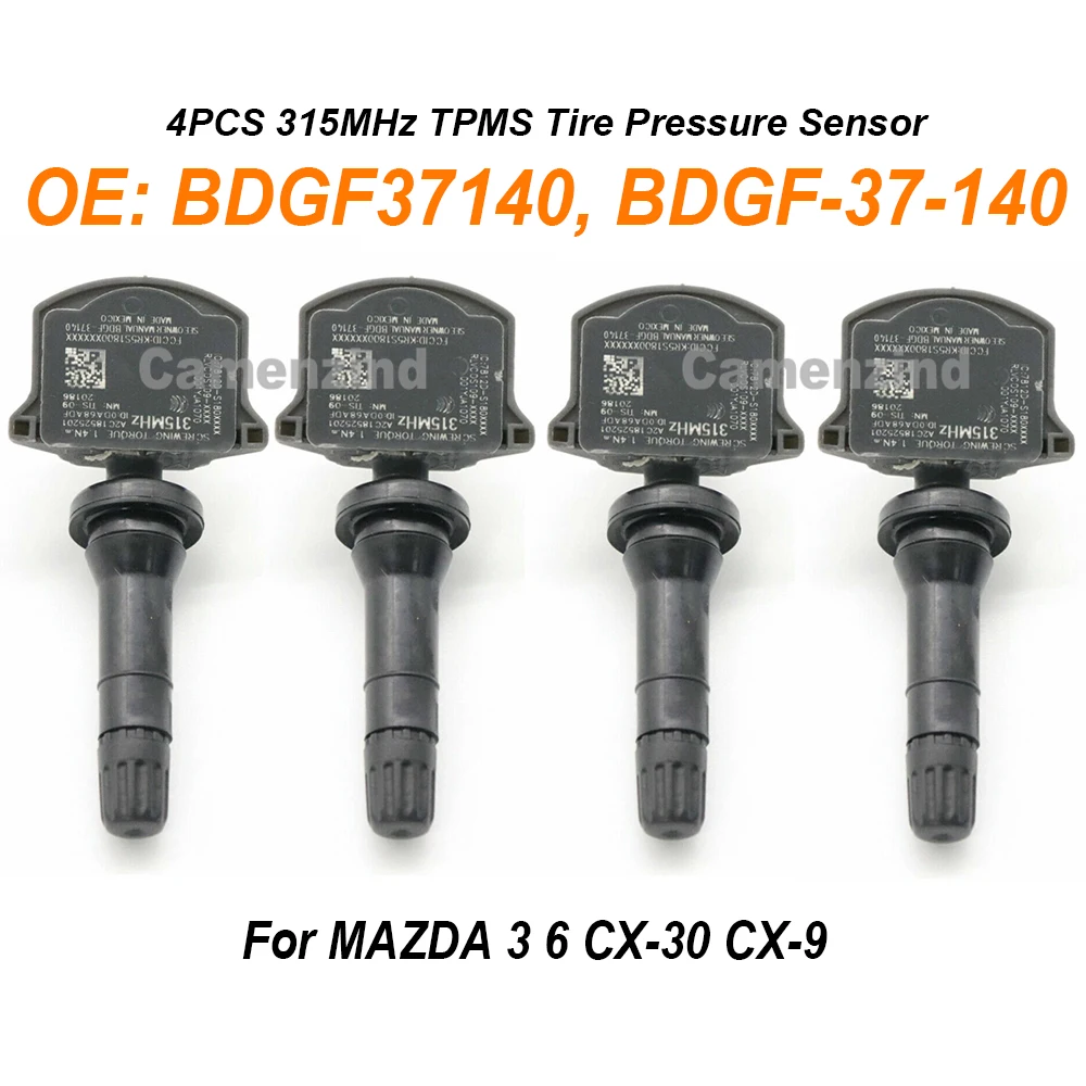 4PCS 315Mhz Tpms Ti… - image