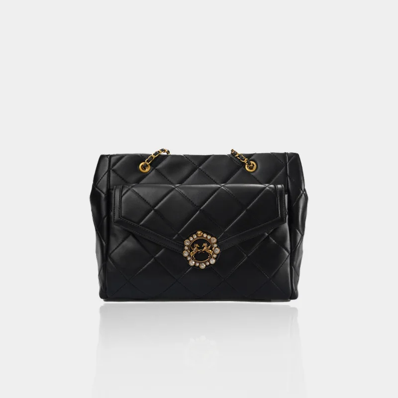 

Шикарные элегантные простые сумки для подгузников для женщин, минималистичная роскошная сумка через плечо, кожаная сумка большой вместимости, винтажная однотонная сумка.