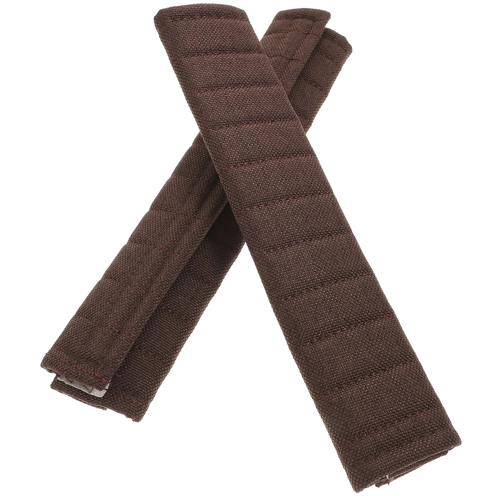 

2Pcs Children Car Covers Soft Acrylic Shoulder Strap Pads Comfortable Cushion Neck Protector for Baby Stroller Auto