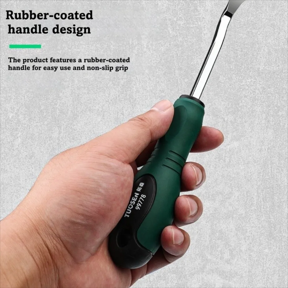 Multi-purpose Pry Bar Rubber-coated Handle Anti Slip Door Panel Buckle Extractor Durable Interior Panel Pry Bar