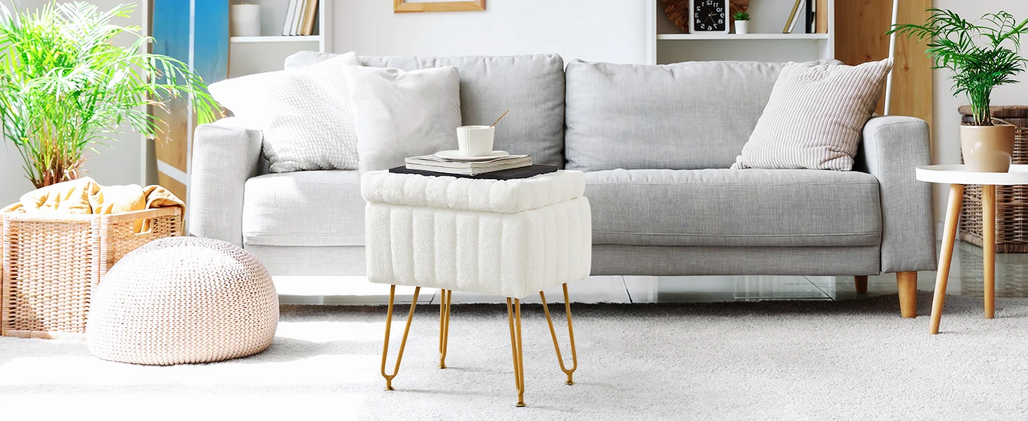 Ribbed velvet vanity chair gold legs construction