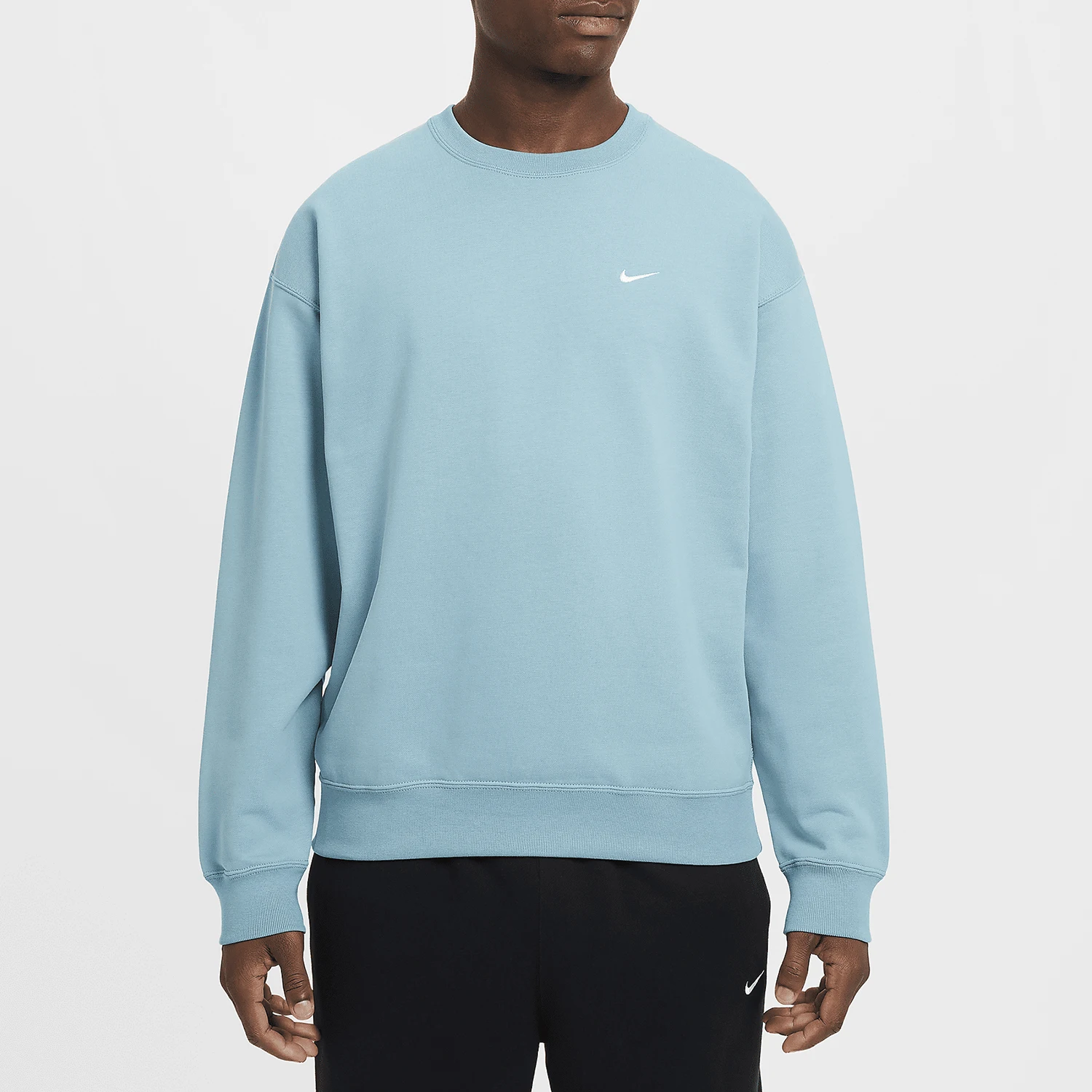 

Оригинальная мужская свободная повседневная теплая толстовка Nike Solo Swoosh DX1361-464