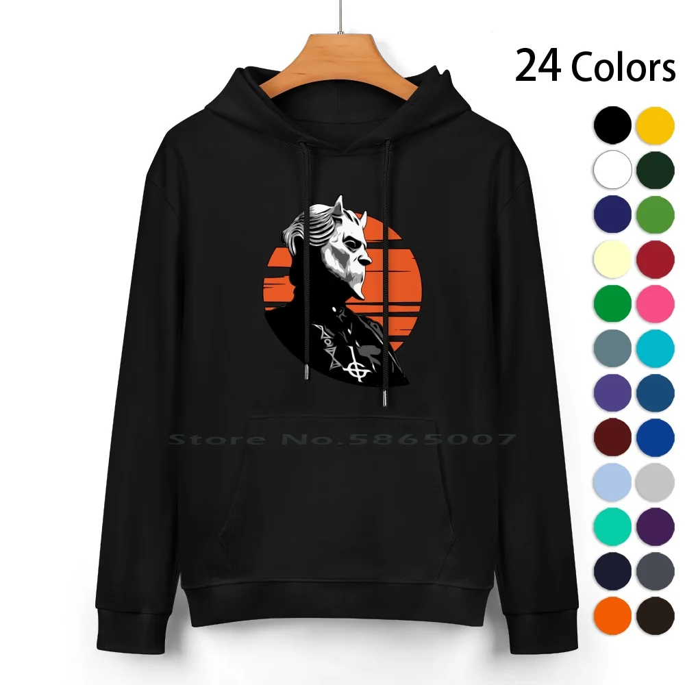 Sun Of Mine Pure Cotton Hoodie Sweater 24 Colors Papa Emeritus Ghost Tobias Forge Ghost Papa Nihil Ghost Nameless Ghoul Fire