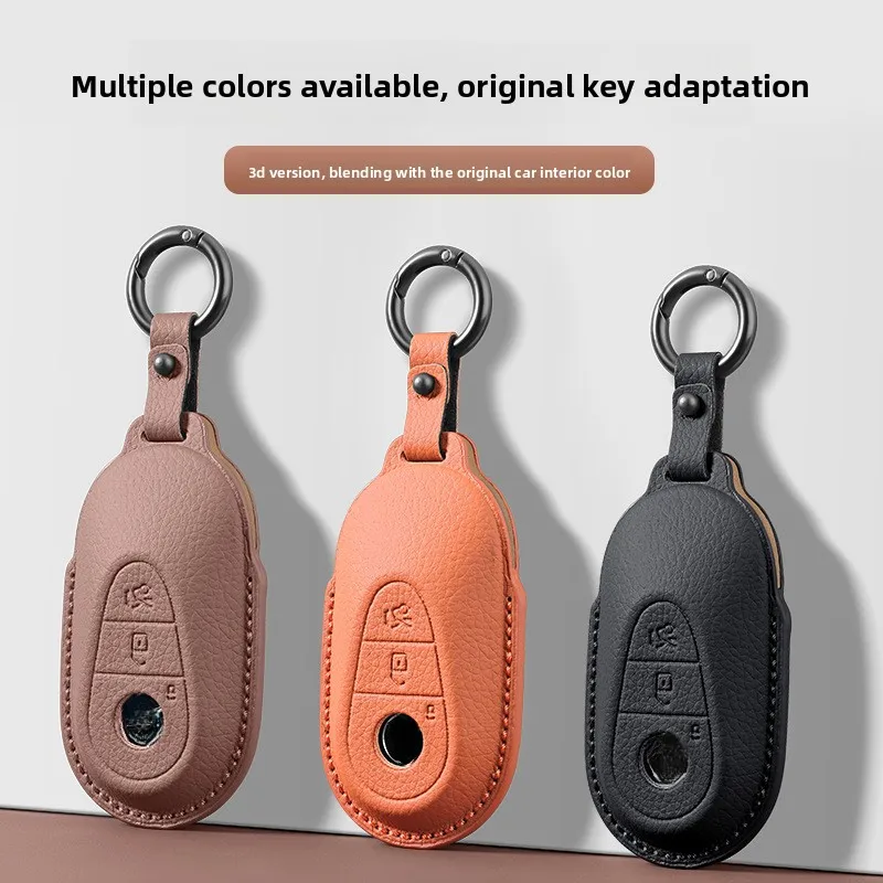 For Mercedes Benz New E-Class C-Class GLC300L/C260L/E300L Keycase Buckle Interior Accessories Keybag