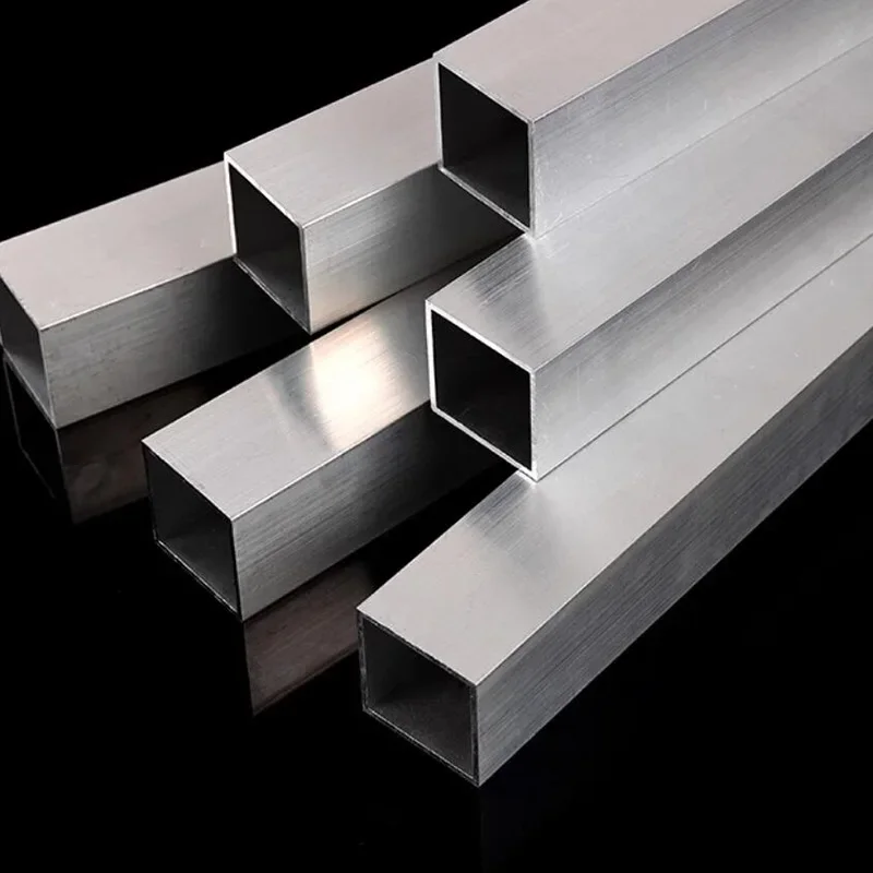 Rectangular 6063 Aluminum Alloy Square Tube Pipe Aluminium Tubes