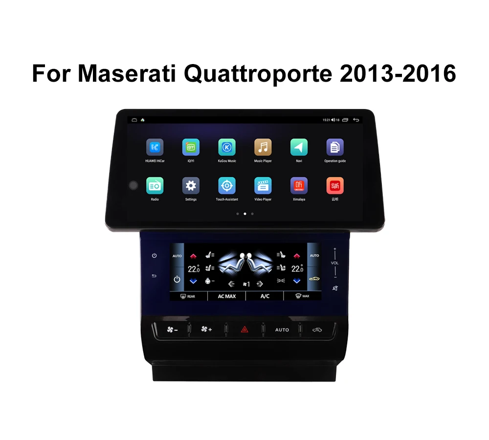 راديو سيارة 12.3 بوصة GPS + شاشة تيار متردد 6.9 بوصة لـ 2013 - 2016 ملاحة Carplay اللاسلكية ستيريو أندرويد #2