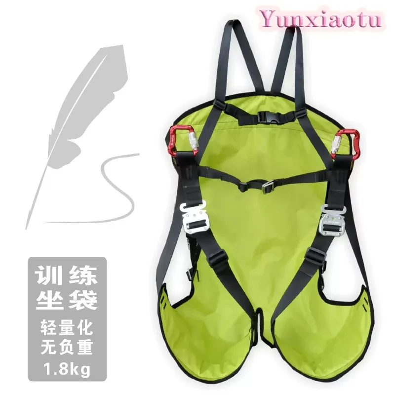 Split Leg Paragliding Ground Handling Harness Ultralight Kiting Training Reversible Fast Pack Bikini Cut