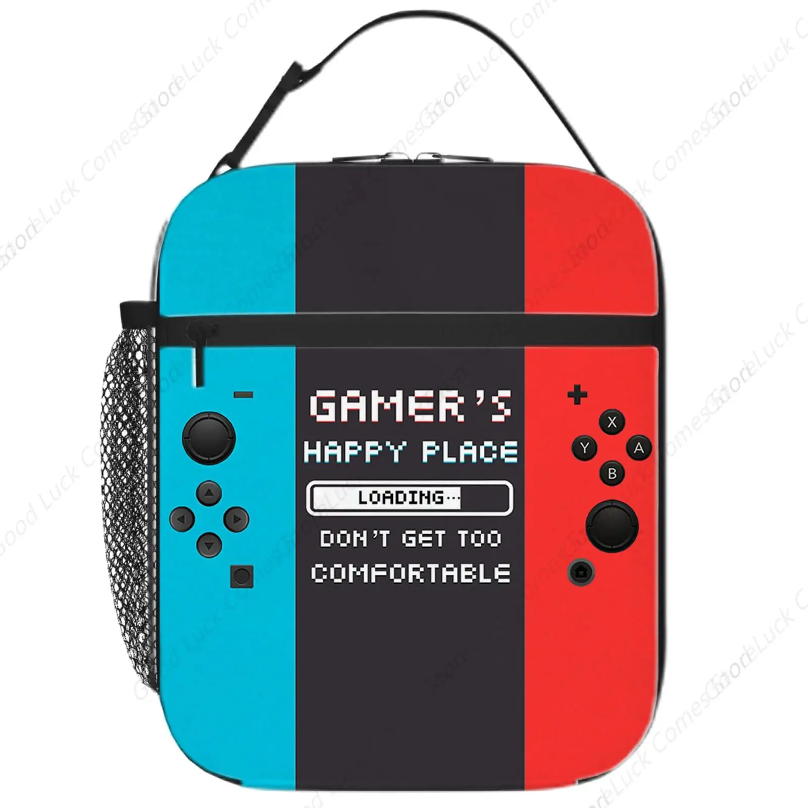 Game Console Lunch Box for Men Women, Insulated Lunch Bag for Men, Thermal Lunchbox for Man, Cooler Lunches Tote Bag for Man