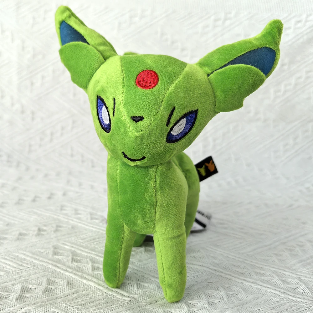 Pokemon Shiny Espeon 6,5 "juguete de peluche, Nintendo Switch juego escarlata violeta gato zorro muñeca espada escudo Animal relleno dibujos animados Teddy