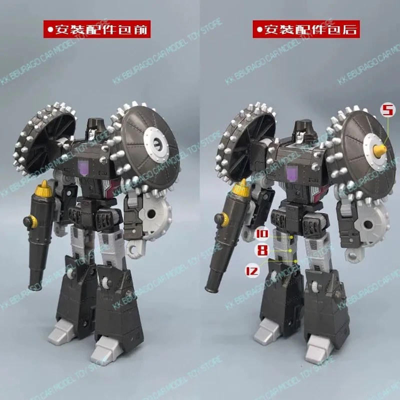 GUO Transformation Heart of Steel  Timeline Action Figures Upgrade Kit Accessories Model Toys Optimization GO BETTER Fans Gift