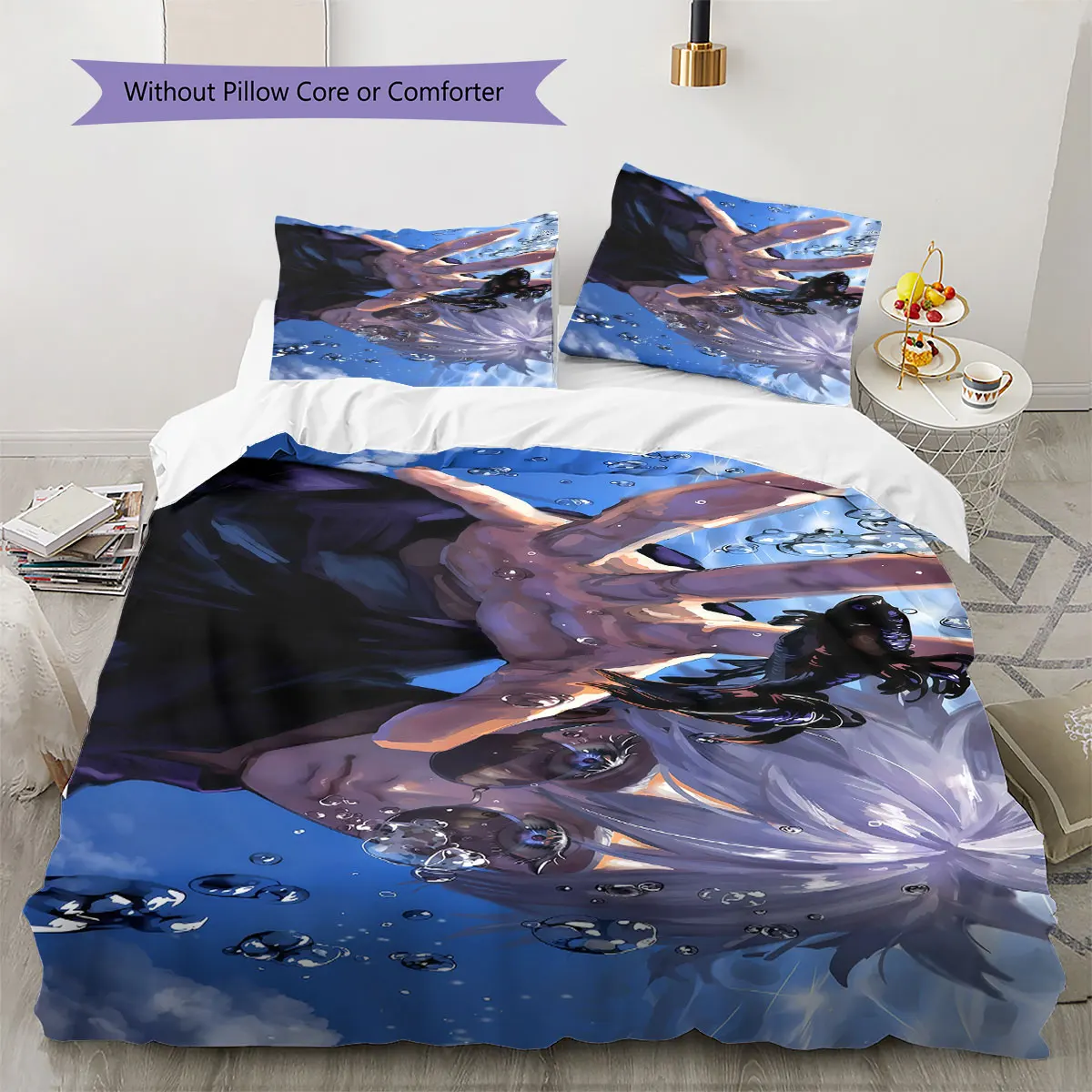 Jujutsu Kaisen Soft Duvet Cover Kid's Bedding Set,Extra Large Size Holiday Gift Various Sizes Available -HE24