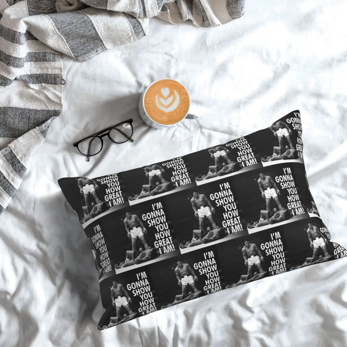 I'm Gonna Show You How Great I Am Rectangle Pillowcase Cushion Cover Decor Bedroom Bed Home Comfort Throw Pillow