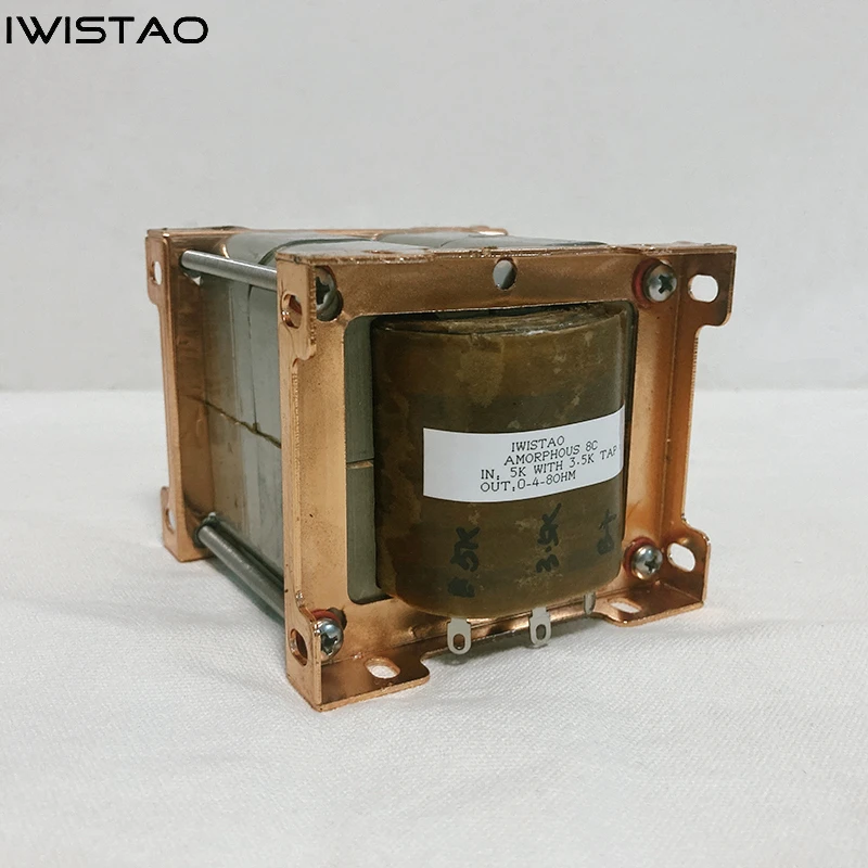 

IWISTAO Output Transformer C Type Single-ended British Amorphous 8C Advanced Core Pr 5K with 3.5K Tap