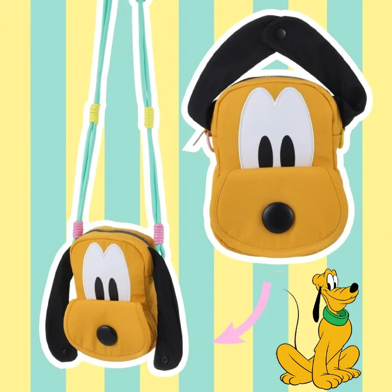 

Маленькая квадратная сумка Disney Pluto, кавайная сумка на плечо с героями мультфильмов для женщин, модная сумка через плечо, повседневные сумки для телефона и кошелька Bolsa Feminina