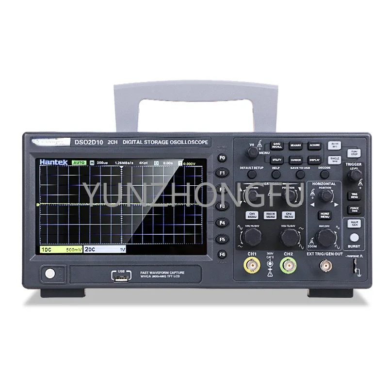 Digital storage oscilloscope DSO2C10/2D10 dual channel 100M bandwidth signal generator