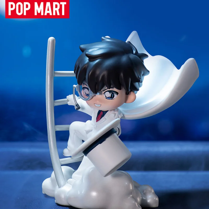 POP MART Famous Detective Conan Classic Character Series Blind Box Surprise Box Original Action Figure Cartoon Model Mystery Box