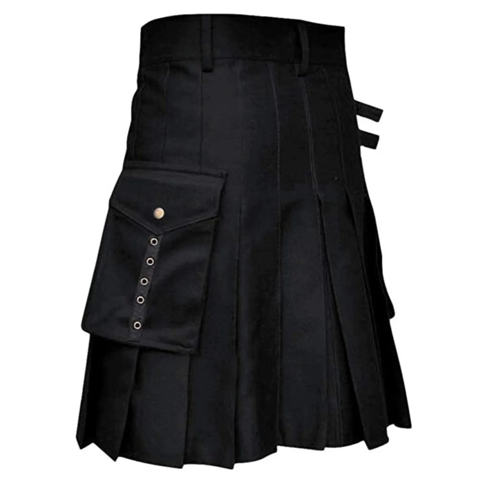 Design Sense Fashion Trend Scottish Holiday Dress Multi Color Medieval Pleated Skirt Relaxed Pants Men Gift Boy