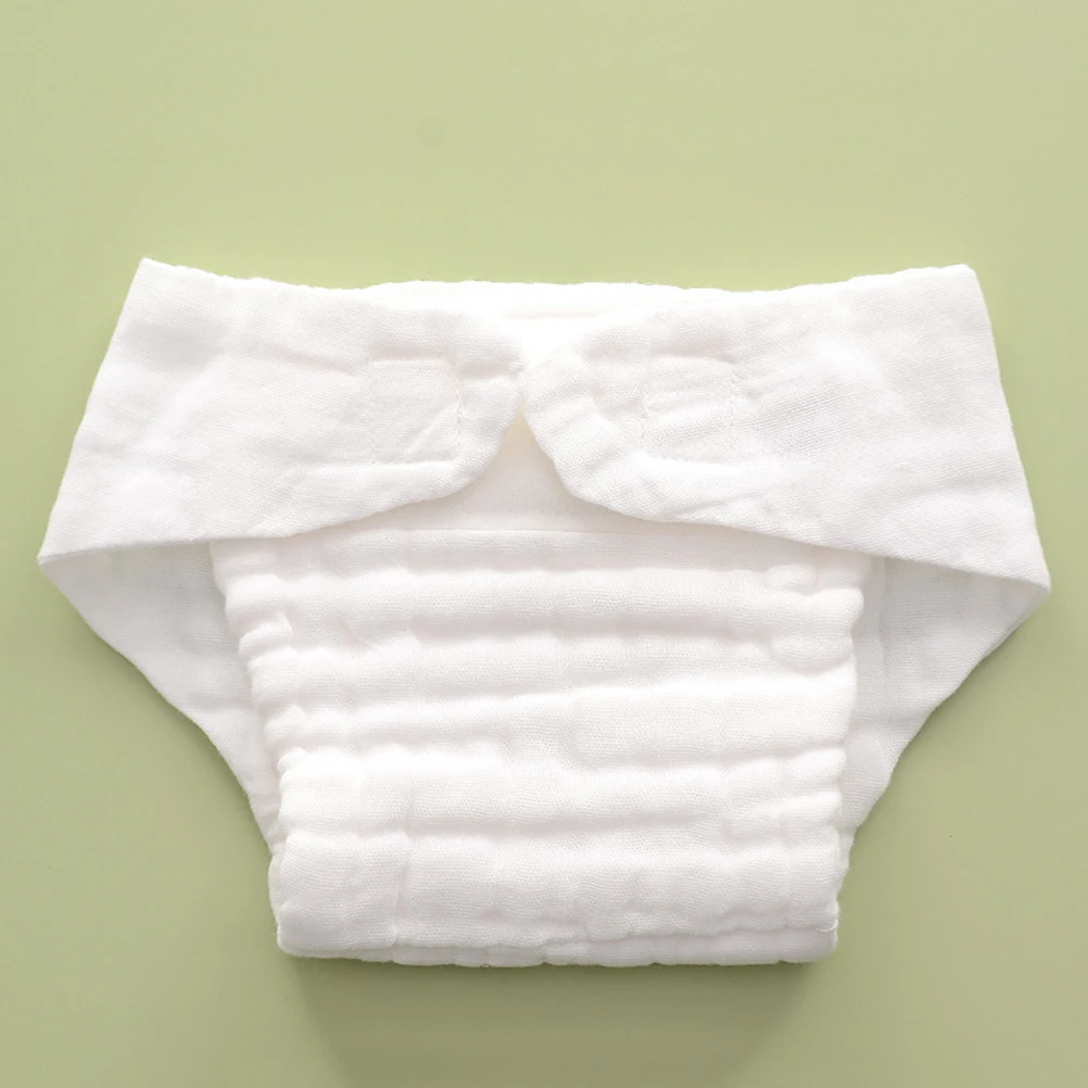 

5 Pcs Infant and Toddler Cotton Diaper Covers Changing Pad Liner Booster Pads Baby Nappy Liners Cloth Insert Reusable Diapers