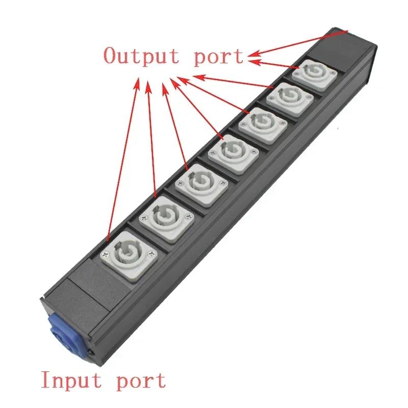 Chassis light connector LED power connector AC coupler adapter extender power connector NAC3MPA NAC3MPB aviation socket 1-13AC