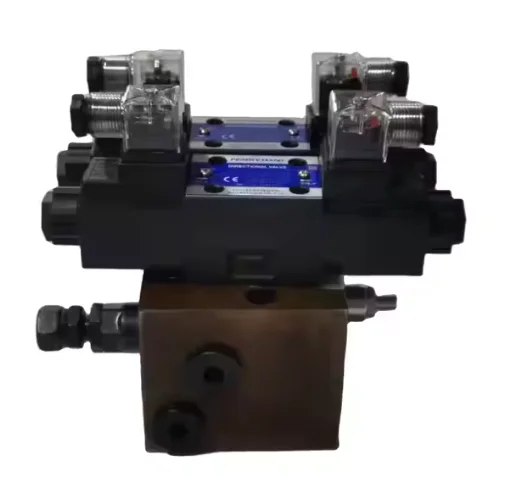 2 Ways 4 Ways Excavator Hydraulic Rotation Flow Valve Solenoid Valve Directional Control Valve